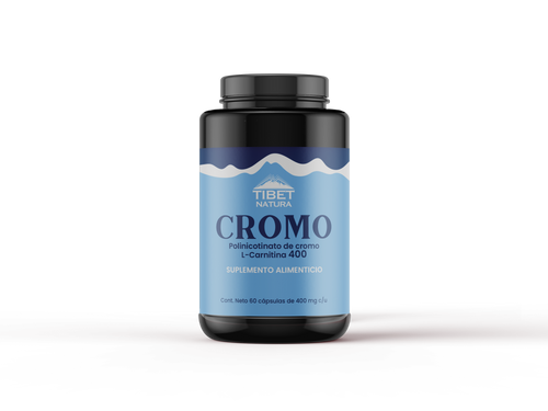 cromo l carnitina Cromo Con L-Carnitina 60 cápsulas de 400 mg. – Tíbet Natura